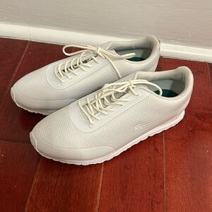 Lacoste Helaine White Sneaker, Size US 7